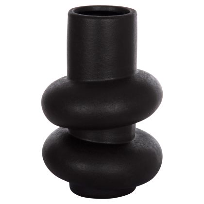 КЕРАМИЧНА ВАЗА ROOK -MATTE BLACK 