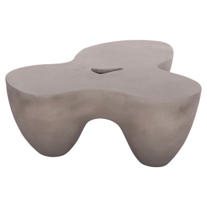 COFFEE TABLE SALLEN HM18161.03 FIBER CEMENT IN GREY--108x94x38.5Hcm.