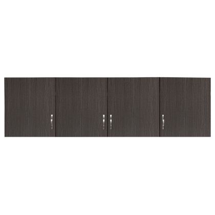 Loft Wardrobe 4 Door HM354.01 Zebrano 200x55.5x60