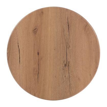 TABLETOP ROUND HM5227.14 WERZALIT 4680 Φ60 IN NATURAL WOOD COLOR