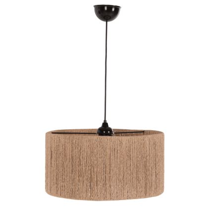 CEILING PENDANT LAMP INDOORS HM7945.02 NATURAL COLORED PAPER ROPE CAP Φ40x117Hcm.