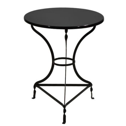 Table LIZA HM5632.01 Black color Traditional Metallic  Φ60x73Hcm.