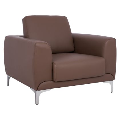 Armchair Kenzie HM3121.13 Brown PU 89x81x81 cm