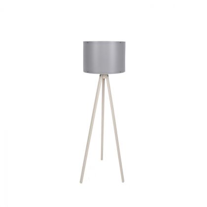 FLOOR LAMP IN ECRU AND GREY HM7272.16 Φ38x145cm