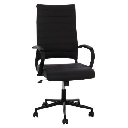 OFFICE CHAIR SUPERIOR HM1165.01 BLACK PU 62x71,5x113 cm.