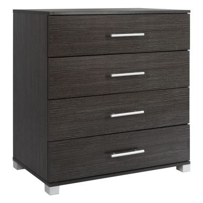 Drawer HM2204.01 with 4 Drawers 75x40x83Η Zebrano Melamine