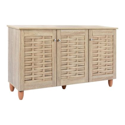 Shoe Cabinet Wooden 3 doors HM2211.02 Sonama 114x34x68