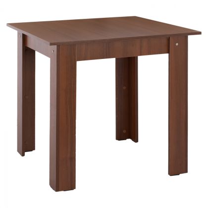 KITCHEN TABLE KELVIN HM2427.04, 80x80x77H, WALNUT