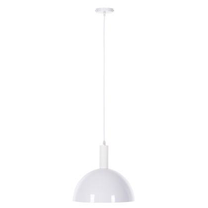 CEILING PENDANT LAMP HM4111 WHITE METAL BELL Φ29.5Χ119Hcm.