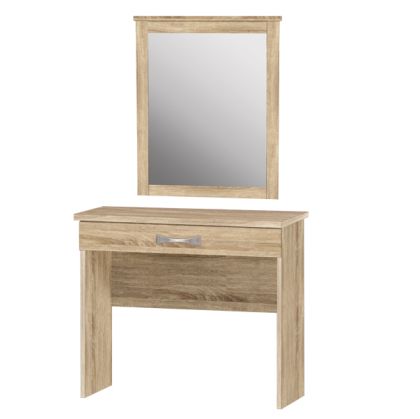 Dressing Table with drawer 80x40x76 & mirro Sonama 72x90 HM10156