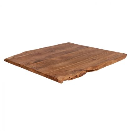 Table's Desktop 80x80x4 HM8464.11 from solid acacia wood