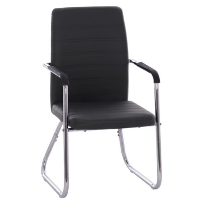 Conference chair HM1021.01 With arms and black PU 54x60x94 cm