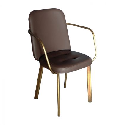 Metallic armchair TS425P