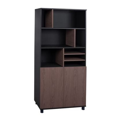 Professional office library walnut 80x40x180 HM2097