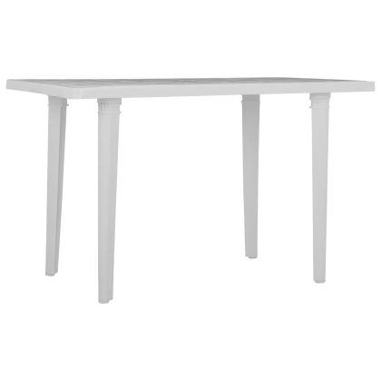 WHITE POLYPROPYLENE TABLE 0601010