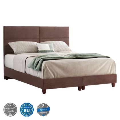 КАФЯВО КАДИФЕНО ЛЕГЛО MILO HM616.02 ЗА МАТРАК 160х200см.
