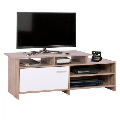 TV UNIT SCOTT HM8766.01 123x39,5x35,5-45,5Y cm. SONAMA WHITE