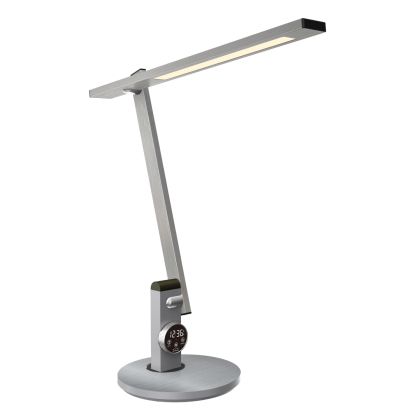 DESK LAMP LED BLAIN PRO HM4445.08 BRUSHED SILVER COLOR Φ19x49,9Hcm.