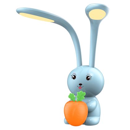 KIDS DESK LAMP LED BADOO BUNNY FIGURE HM4456.03 SKY BLUE ABS