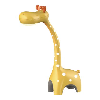 KIDS DESK LAMP LED BADOO GIRAFFE FIGURE HM4450.04 YELLOW ABS