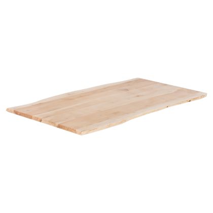 TABLETOP-SOLID ACACIA WOOD HM8505.21 NATURAL WOOD COLOR 160x90x4(thickness) cm.