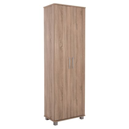 SHOE CABINET CLUSE HM2403.20 MELAMINE IN SONAMA OAK COLOR 60Χ37Χ186,5Hcm.