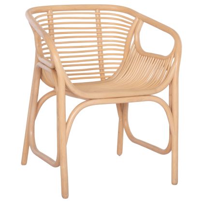 ARMCHAIR MEL HM9954.01 NATURAL RATTAN 62x57,5x79,5Hcm.