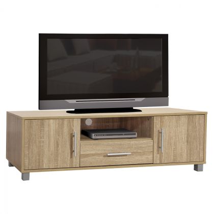 TV FURNITURE MACIE HM2203.02 MELAMINE IN SONAMA 120x40x39Hcm.