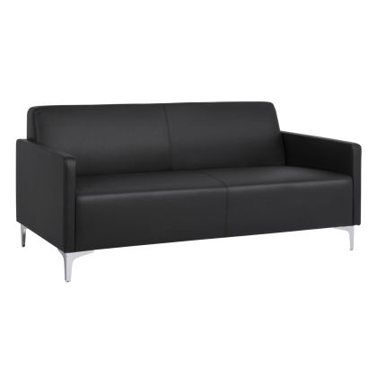 Sofa 3 seater Nellie HM3159.31 with black PU 163x71x71cm