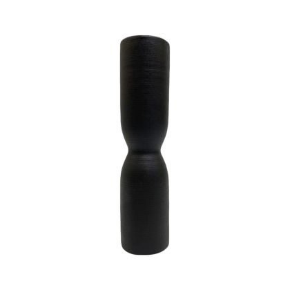 CERAMIC TABLE DECOR SCEPTER HM4615.02 MATTE BLACK Φ7.5x31Hcm.