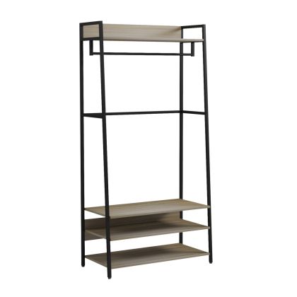 ENTRYWAY FURNITURE/OPEN ACCESS WARDROBE ARANJA HM18084 METAL-MELAMINE 84x40x169Hcm.