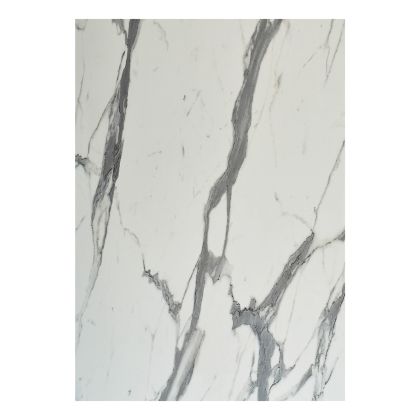 HPL TABLETOP HM6350.31 RECTANGULAR IN WHITE MARBLE COLOR 60X80cm