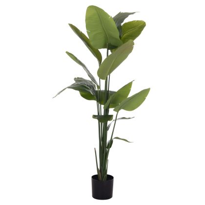 DECORATIVE SYNTHETIC PLANT IN POT HM4739 STRELITZIA Φ18x172Hcm.