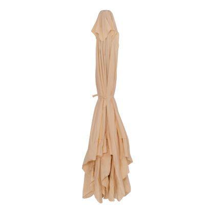 REPLACEMENT SHADE FOR UMBRELLA HM6023--BEIGE POLYESTER--4x4m