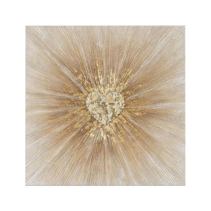 WALL PAINTING SQUARE SERIES GOBI HM4854 PRINTED CANVAS 70x2,8(thickness)x70Hcm.