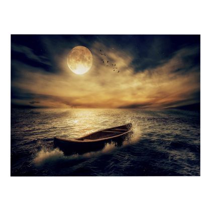 WALL PAINTING SERIES GOBI ΗΜ4785 PRINTED CANVAS 100x3(thickness)x70Hcm.