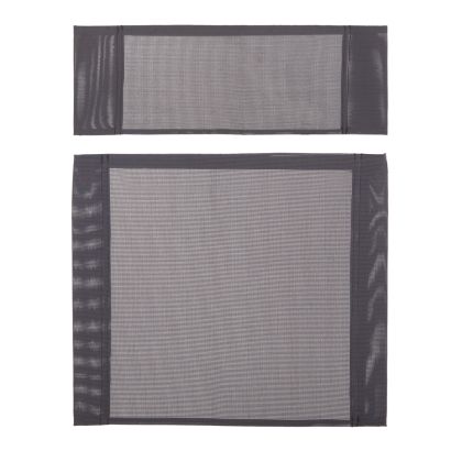 FABRIC CUSHION SET HM11252.80 FOR NAXOS DIRECTOR'S CHAIR IN GREY COLOR