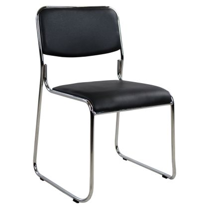 Конферентен офис стол HM1019.01 Черен 48,5x51,5x77 см.