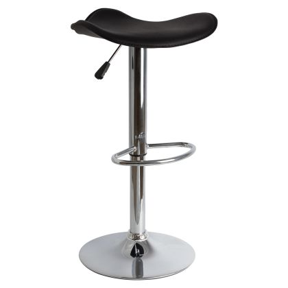 Bar Stool HM201.01 Black PU with gas lift 45χ45χ82
