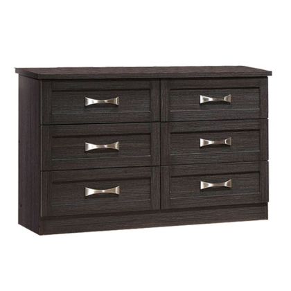 Dressing Table-Drawer HM317.01 with 6 drawers Zebrano 120x40x76cm