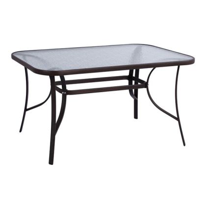 Table Bruno Metallic Brown 140Χ80Χ72 HM5106.02