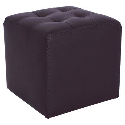 Stool With PU Brown Punk HM264.03 37x37x35cm