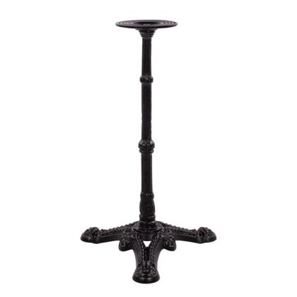 Base from cast iron HM441 in black color 43x43