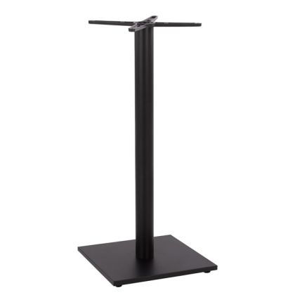 Bar Base Metall Black matte color 45x45x108cm with adjuster HM439