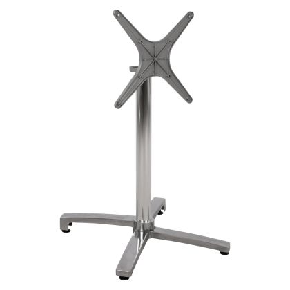 Алуминиева основа сгъваема хромирана 69x69x73-92см с кръст 48x48 HM459.03