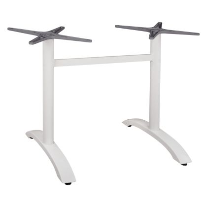 Алуминиева основа 2 крака HM461.02 Бяла 78x60x73