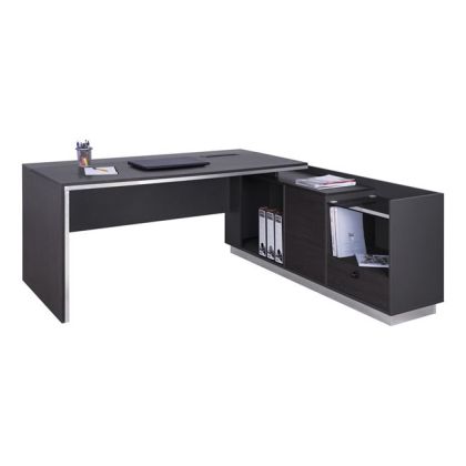 Professional office right corner Rosewood HM2086R 180x170x76cm