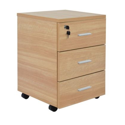 Office professional drawer in oak color HM2048.11 40x52x60 cm.