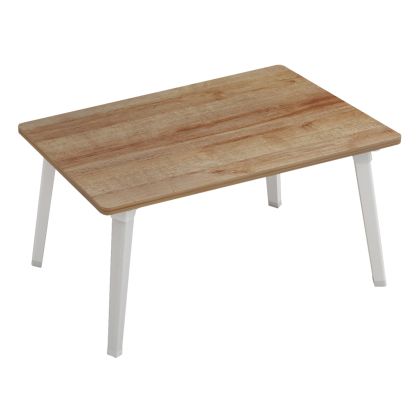 СТРАНИЧНА МАСА/ПОДАВА ЗА ЛЕГЛО BRITTA HM8965.12 СГЪВАЕМИ БЕЛИ МЕТАЛНИ КРАКА-МЕЛАМИН В НАТУРАЛ 60x34x29Hcm.