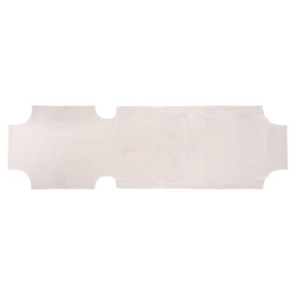 РЕЗЕРВЕН ТЕКСТИЛЕН ПОКРИВАЛ HM5072.03 600gr/m2 2x1 ЗА КЛАСИЧЕСКИ ШЕЗЛОНГИ В БЯЛО